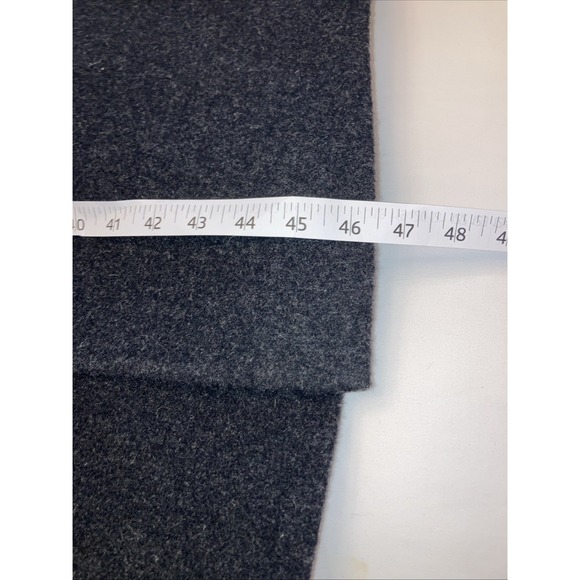 Vintage 80s Pure Wool Overcoat Men's 40R Double Breasted European American Male - Picture 6 of 11